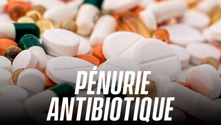 antibiotique pénurie