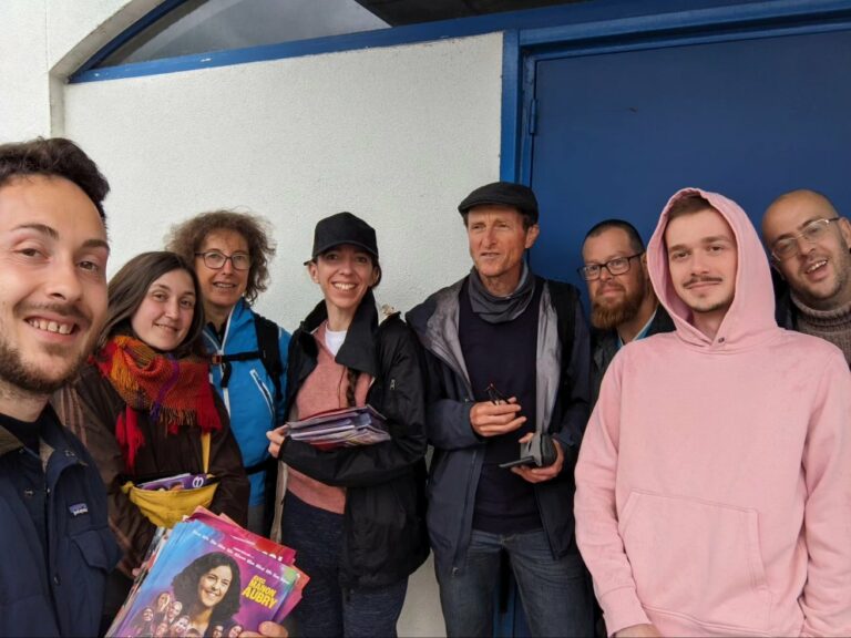 Tractage pluvieux mais heureux pour les élections européennes