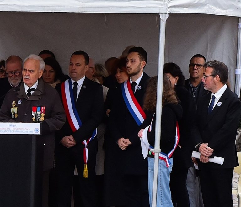 Commémoration de l&rsquo;armistice de 1918 à Panazol