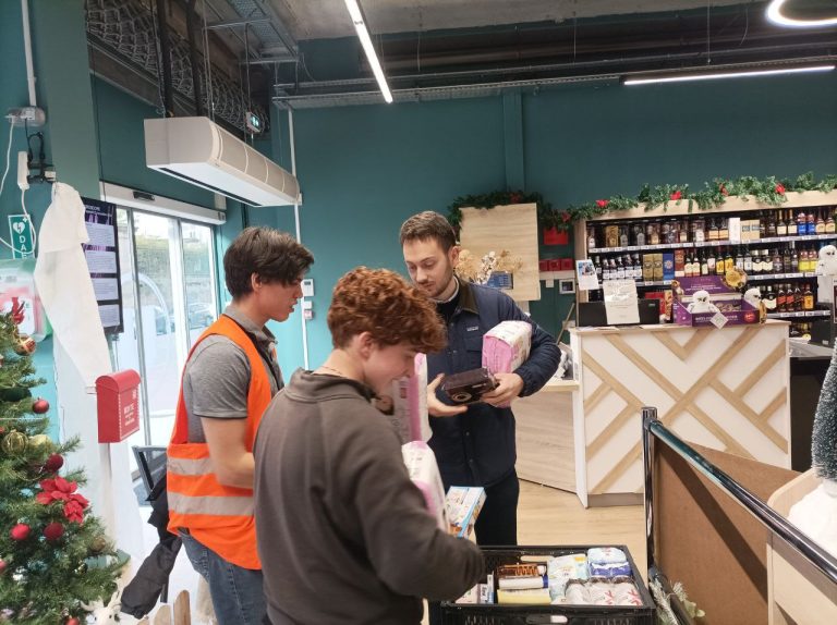 Avec la Banque Alimentaire 87 pour la collecte annuelle
