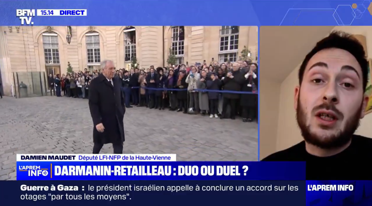 Ma réaction à la nomination du gouvernement Bayrou sur BFMTV