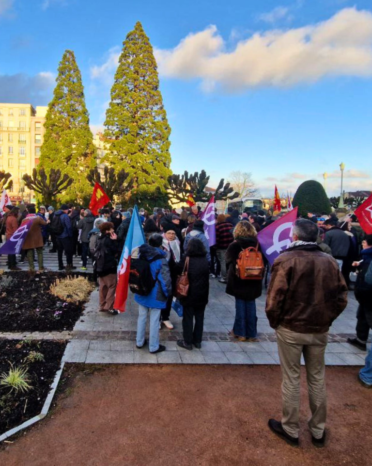 Rassemblement contre l&rsquo;extrême-droite à Limoges