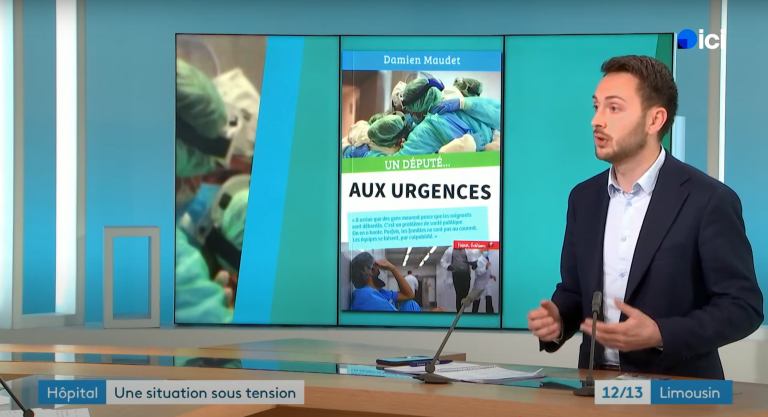 Sur France 3 pour parler de l&rsquo;Hôpital