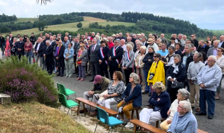 Hommage aux maquisards du Mont-Gargan
