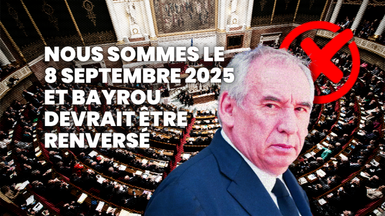 8 septembre 2025 : sauf rebondissement, François Bayrou devrait être renversé par l’Assemblée nationale
