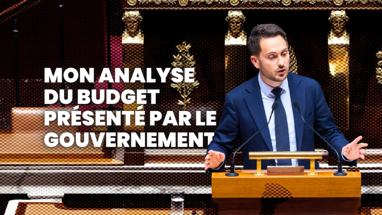 Mon analyse du budget présenté par le Gouvernement