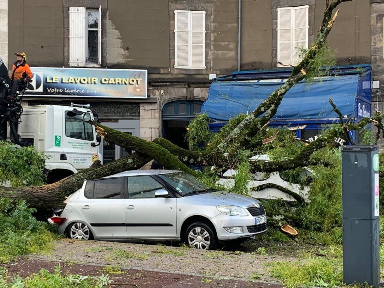 Tempête Benjamin en Haute-Vienne
