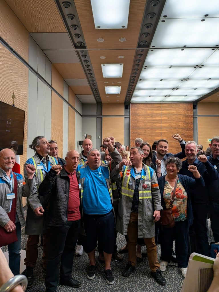 Les ex-salariés de GM&S à l&rsquo;Assemblée nationale !