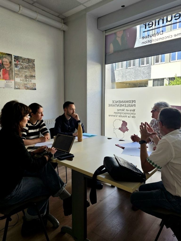 Rendez-vous avec l&rsquo;association Angoulim pour échanger sur la politique ferroviaire française