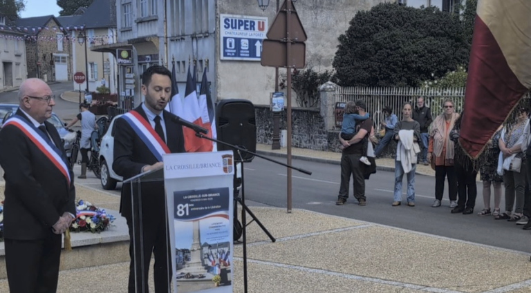 Cérémonie du 8 mai à La Croisille-sur-Briance